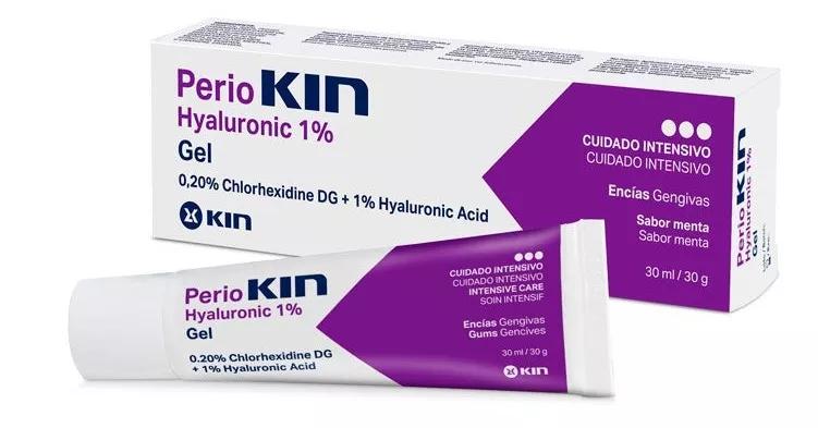 Kin gel Cuidado Intensivo gengivas Perio Hyaluronic 1% 30ml 
