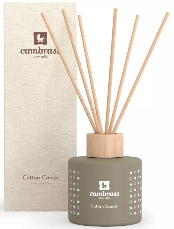 Cambrass Diffusor Mikado Star Cotton Candy 6,4x6,4x7,8 cm 100 ml