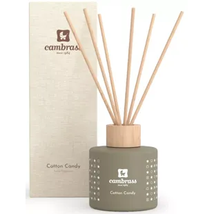 Difusor Cambrass Mikado Star Algodão Doce 6,4x6,4x7,8 cm 100 ml