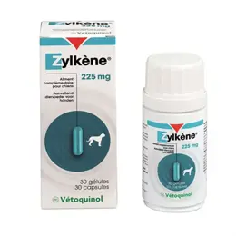 Vetoquinol Zylkene Chien 225mg 30 gelules