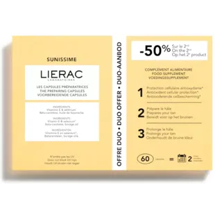 Lierac Sunissime Bräunungspräparat-Kapseln 2x30 Stück
