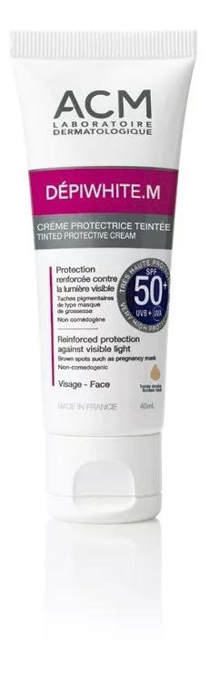 ACM Color Anti-Flecken-Schutzcreme SPF50+ Depiwhite M 40 ml