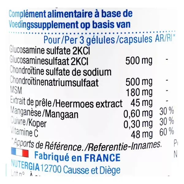 Nutergia Ergycartil Flex 90 comprimidos