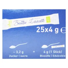 Edulcobio Alternative au Sucre Érythol en Poudre Bio 4g x 25