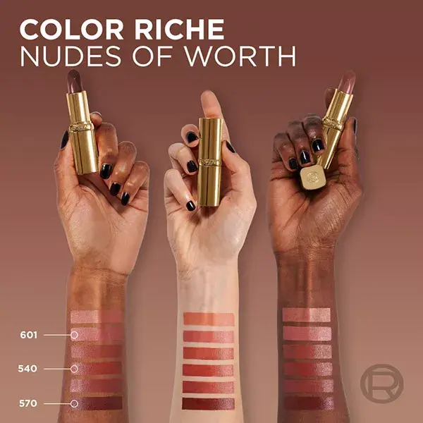 L'Oréal Paris Color Riche Satin Nude 601 Worth It 4,5g