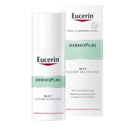 Eucerin DermoPure Mat Fluide Matifiant Peaux à Tendance Acnéique 50ml