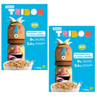 Smileat Triboo Cereales Desayuno Eco 2x300 gr