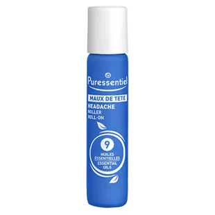 Puressentiel Bien-Être Mal di Testa Roller ai 9 Oli Essenziali 5ml. 