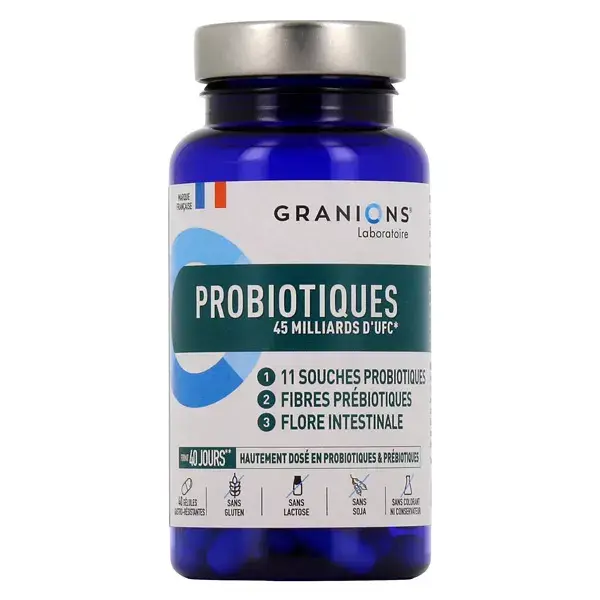Granions Probiotics Balance of intestinal flora 40 Capsules