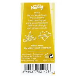 Merci Handy Mains Gel Nettoyant Glitter Fever 30ml