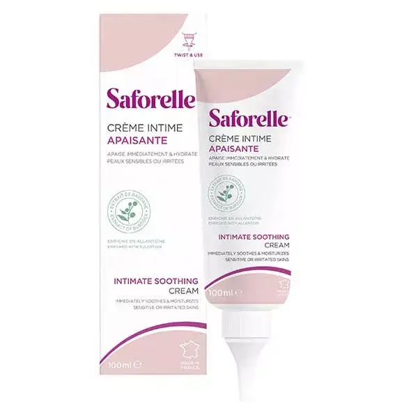 Saforelle Soin & Hygiène Crème Apaisante Intime 100ml