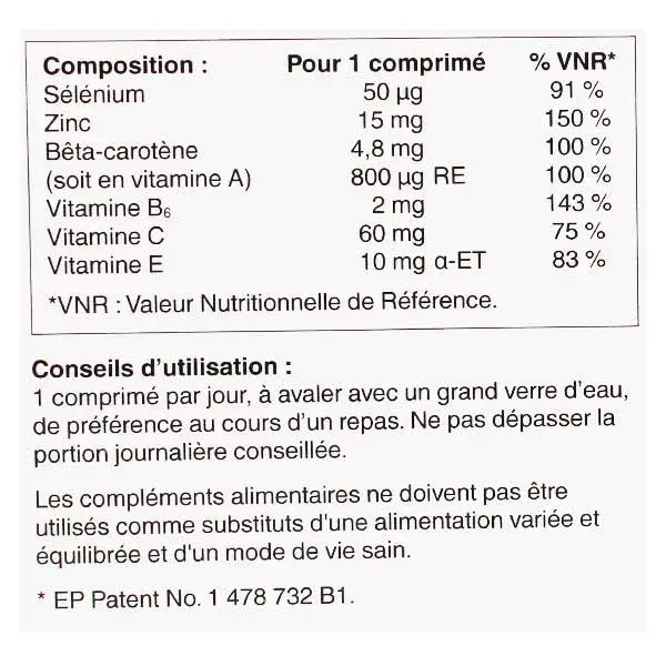 Pharma Nord Sélénium + Zinc 90 comprimés
