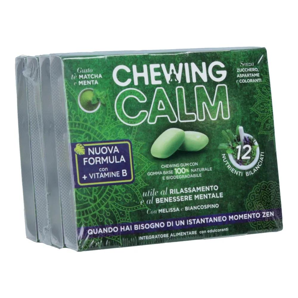  Gum Chewing Calm Integratore Rilassante per Benessere Mentale 9+9+9 Gomme TRIPACCO