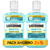 Listerine Menthol Mouthwash Mild Flavor 2x1 Liter