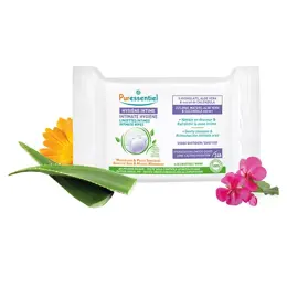 Puressentiel Hygiène Intime Lingettes Intimes Quotidiennes Bio 25 unités