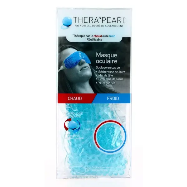 TheraPearl Masque Oculaire 22,9cm x 7cm