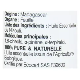 Florame Revelessence Huile Essentielle de Niaouli Bio 10ml