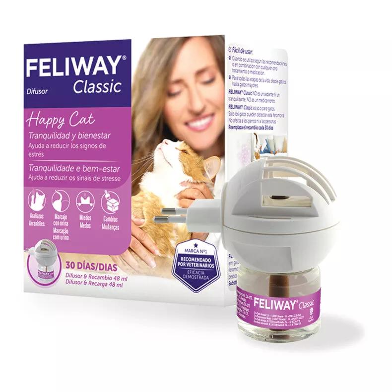 Feliway Classic Diffuseur + Recharge 30 Jours Tranquillité et Bien-être