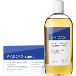 Pack Kaidax Forte 60 Kapseln + Shampoo 500ml (50% RABATT)