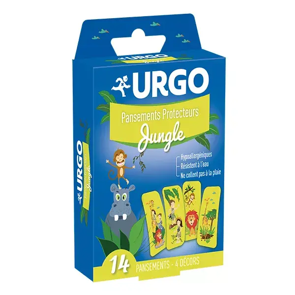 Urgo First Aid Jungle Protective Dressing 14 units