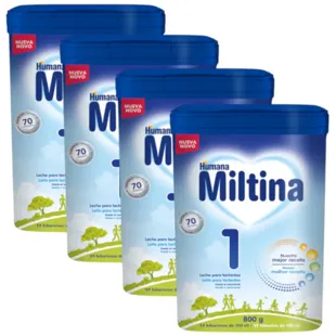 Humana Baby Miltina 1 Infant Milk 4x800 gr