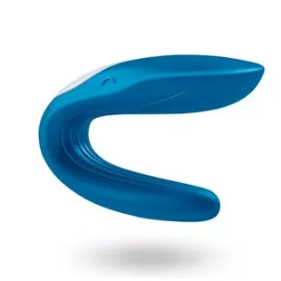Satisfyer Partner Whale Vibromasseur Pour Couples Bleu