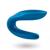 Satisfyer Partner Whale Vibrator für Paare Blau