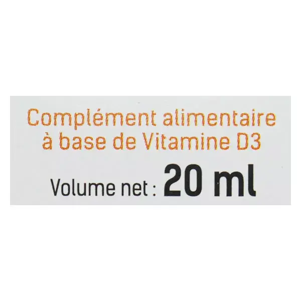 Santé Verte Vitamine D3 1000UI 20ml