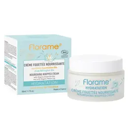 Florame Hydratation Crème Fouettée Nourrissante Bio 50ml