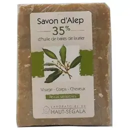 Haut-Ségala Savon d'Alep 35% d'Huile de Baies de Laurier 200g