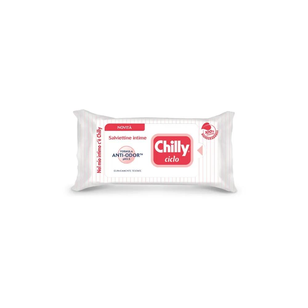 Chilly Ciclo Salviettine Con Formula Antiodore 12 Salviette