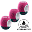 Satisfyer Masturbator Ei 3 stuks Bubble