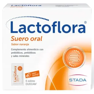 Lactoflora Oral Serum Orange Flavor 6 Sachets