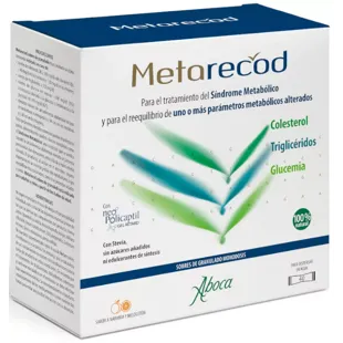 Aboca Metarecod Cholestérol, Triglycérides et Glycémie 40 Enveloppes
