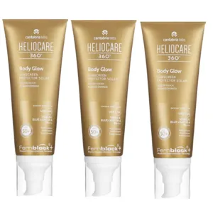 Heliocare 360 Body Glow SPF50+ 3x100 ml
