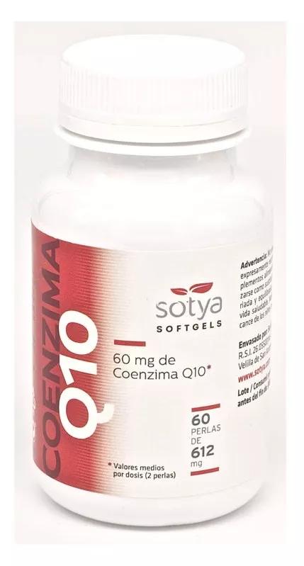 Sotya Coenzima Q10 Plus 60 mg 60 Perlas