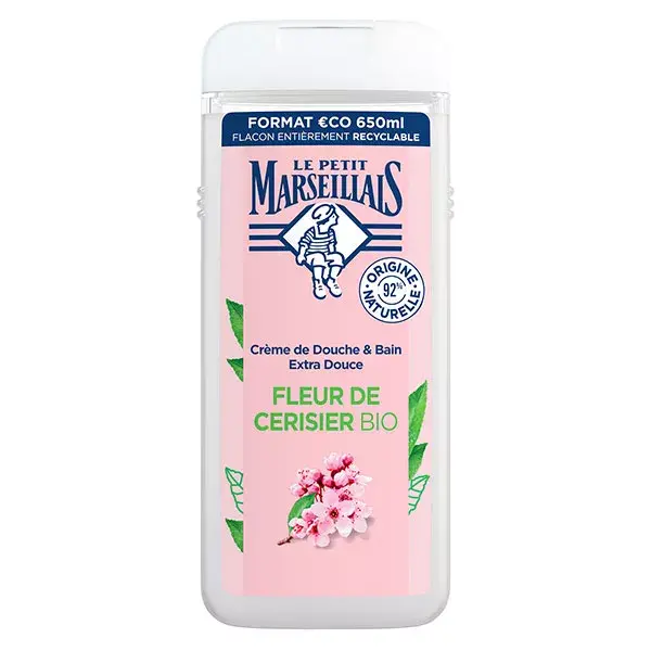Le Petit Marseillais Crème de Douche Fleur de Cerisier 650ml