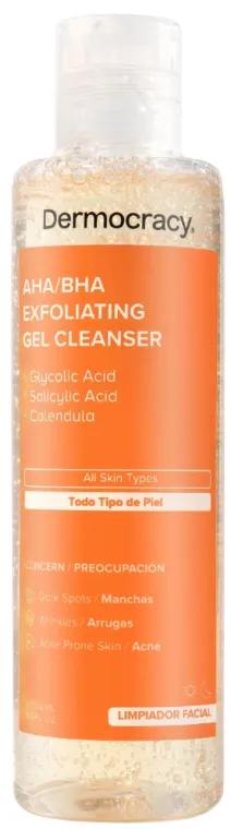 Dermocracy Gel Nettoyant Exfoliant AHA/BHA 200 ml