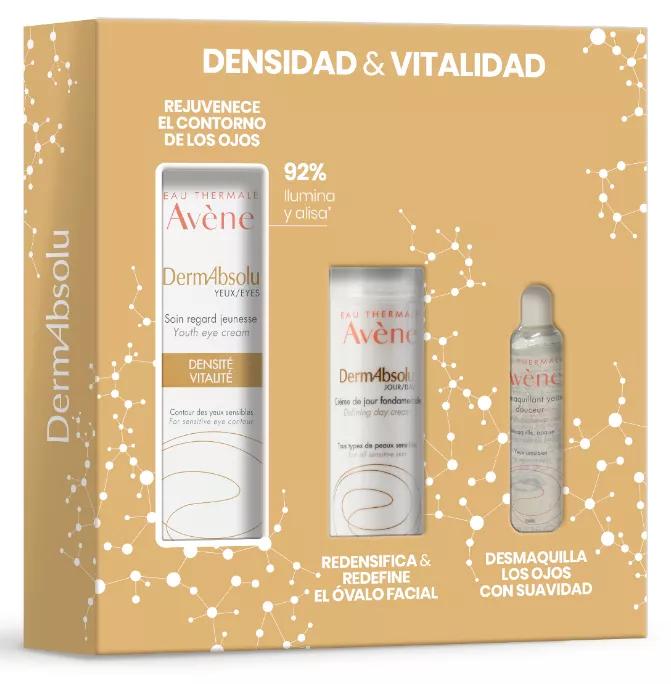 Avène Eau Thermale DermAbsolu Verjüngende Augenkontur + Augen-Make-up-Entferner 25 ml