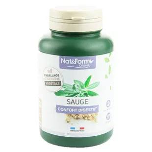 Nat & Form Naturellement Salvia Integratore Alimentare 200 capsule