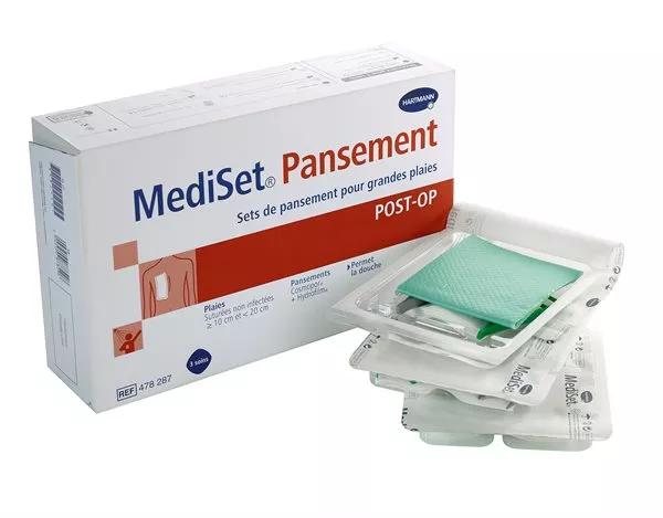 MediSet pansements POSTOP - Confezione da 3 - Ferite medie (5 - 10 cm)