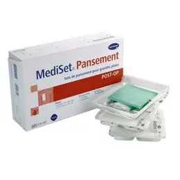 MediSet pansements POSTOP - Boîte de 3 - Plaies moyennes (5 - 10 cm)