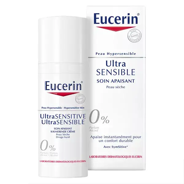 Eucerin  Ultra Sensitive Cuidado Calmante Piel Seca 50ml