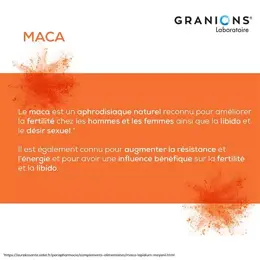 Granions Maca 30 gélules