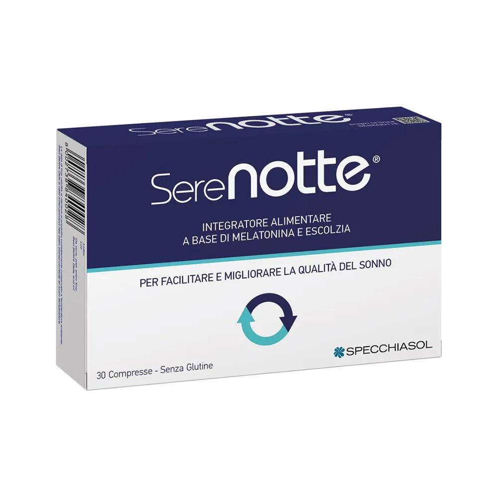 Specchiasol Serenotte Plus Integratore Per il Sonno 30 Compresse