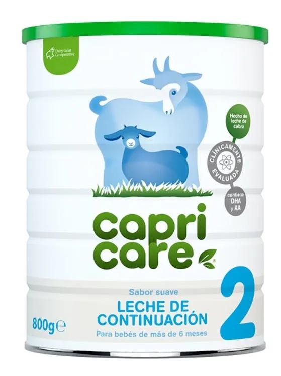 Capricare 2 Latte di Capra per Bambini Latte di proseguimento 800Gr