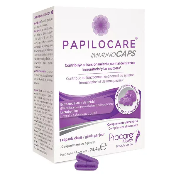 Procare Health Papilocare Immunocaps 30 capsules