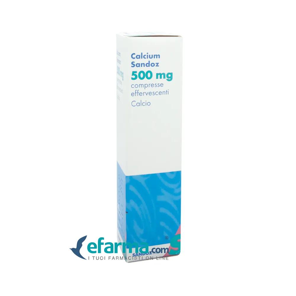 Calcium Sandoz 500mg 20 Compresse Effervescenti