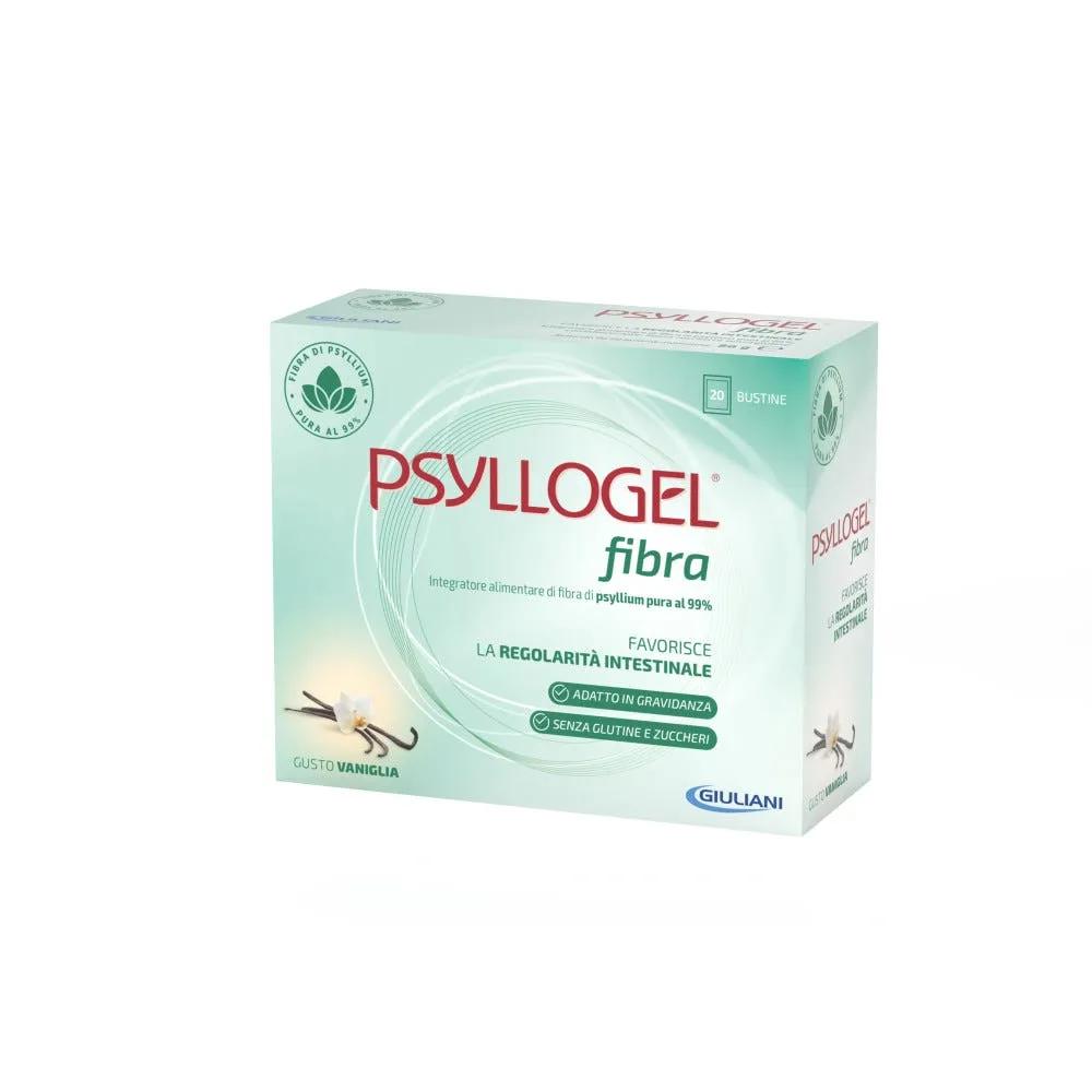 Psyllogel Fibra Integratore Intestinale Gusto Vaniglia Senza Zucchero 20 Bustine