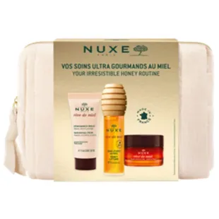 Nuxe Rêve de Miel Handcreme 15 ml + Lippenbalsam 15 g + Lippenpflege 10 ml